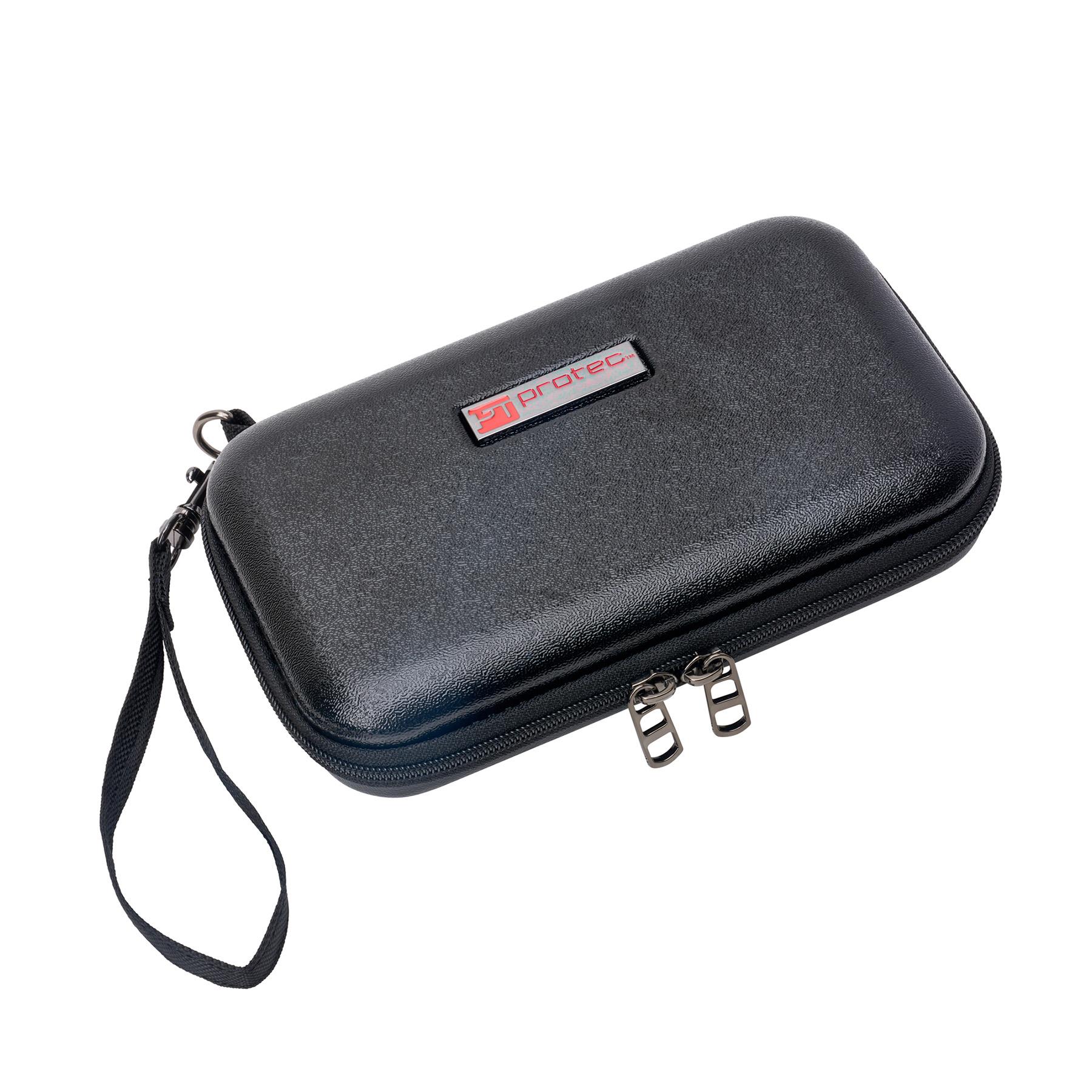 Trumpet Mouthpiece Zip Case - 6-Piece, Black | Protec
